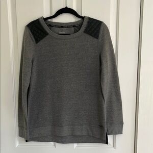 Calvin Klein Gray Sweater with Black Accents